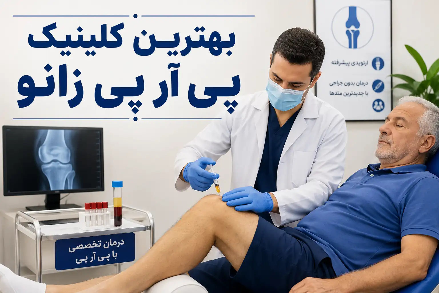 پی آر پی زانو کرج