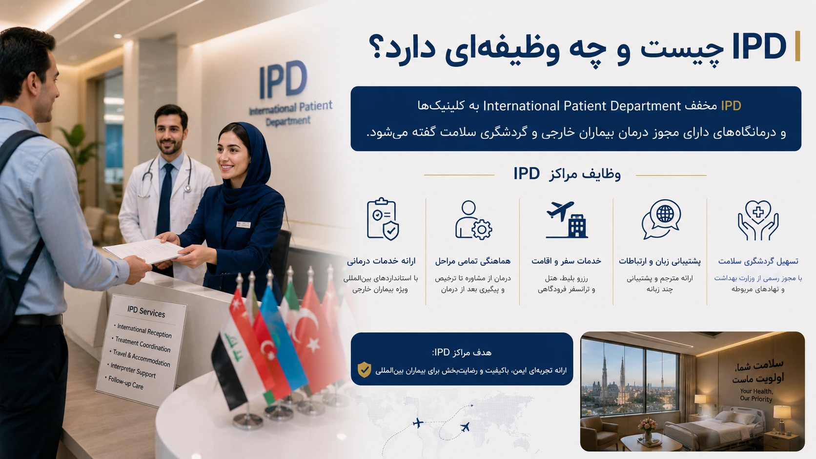 درمانگاه های تخصصی دارای مجوز IPD در مشهد