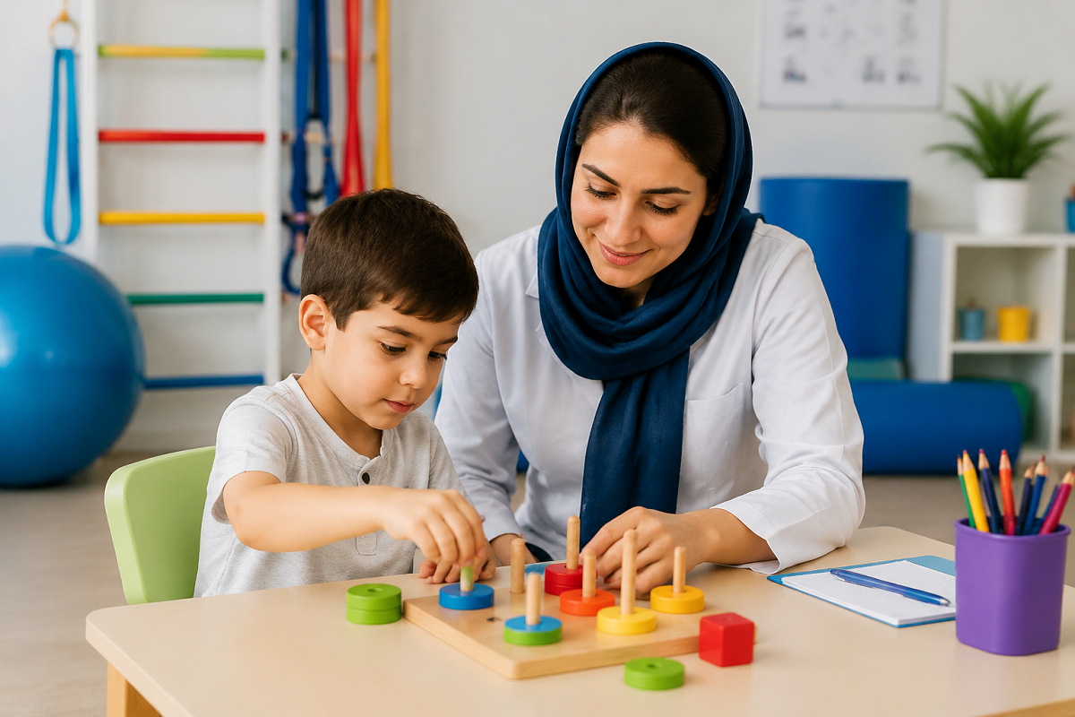 بهترین مراکز کاردرمانی تهران
