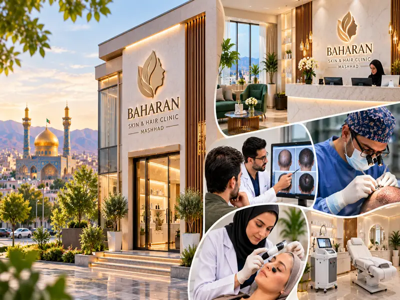 کلینیک تخصصی پوست و مو بهاران مشهد