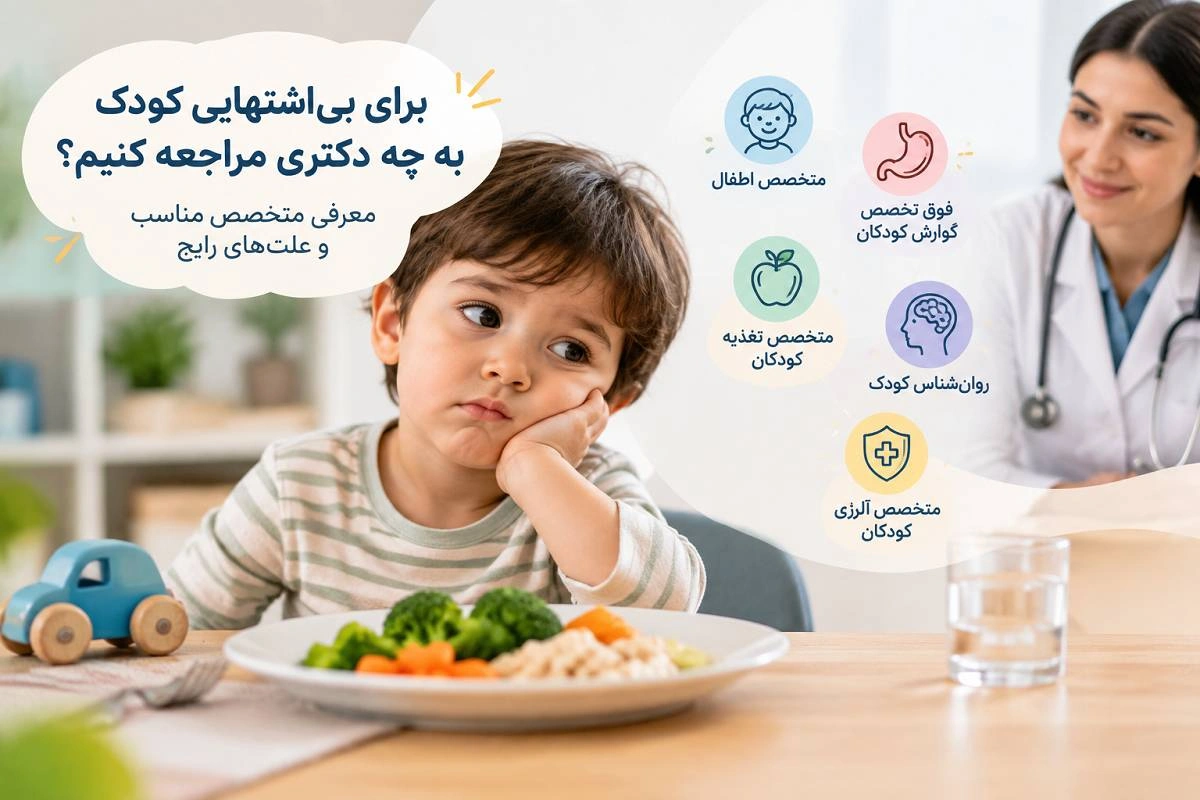 بی‌اشتهایی کودک